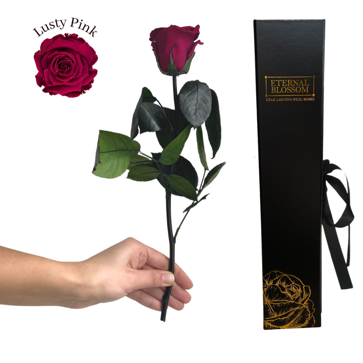 Individual Long Stem Rose - Year Lasting Infinity Roses