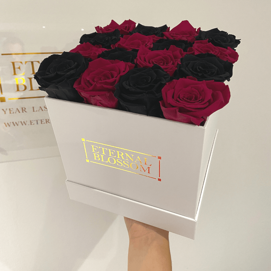 Eternal Blossom | Year Lasting Infinity Roses | 16 Rose Box | Bespoke